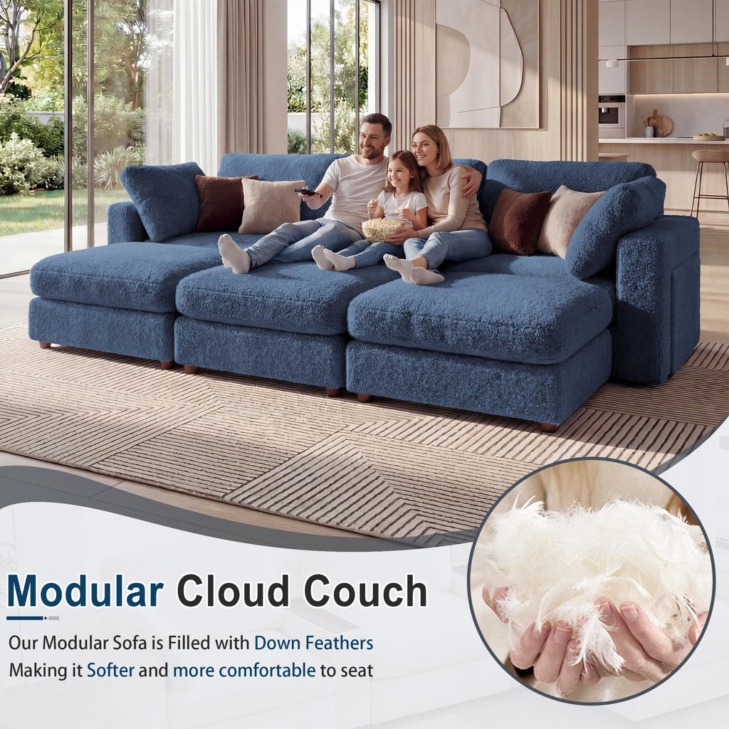 Oversized Modular Sectional Sofa Couch