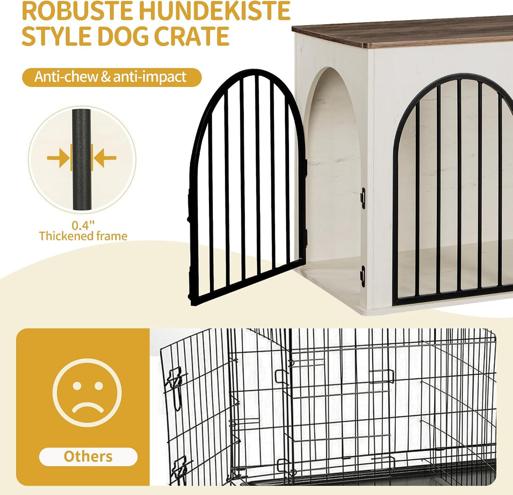 Dog Crate Furniture, Dog Kennel Indoor for Dogs