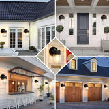 2 Pack Outdoor Wall Lantern, Exterior Waterproof Wall Sconce Light Fixtures