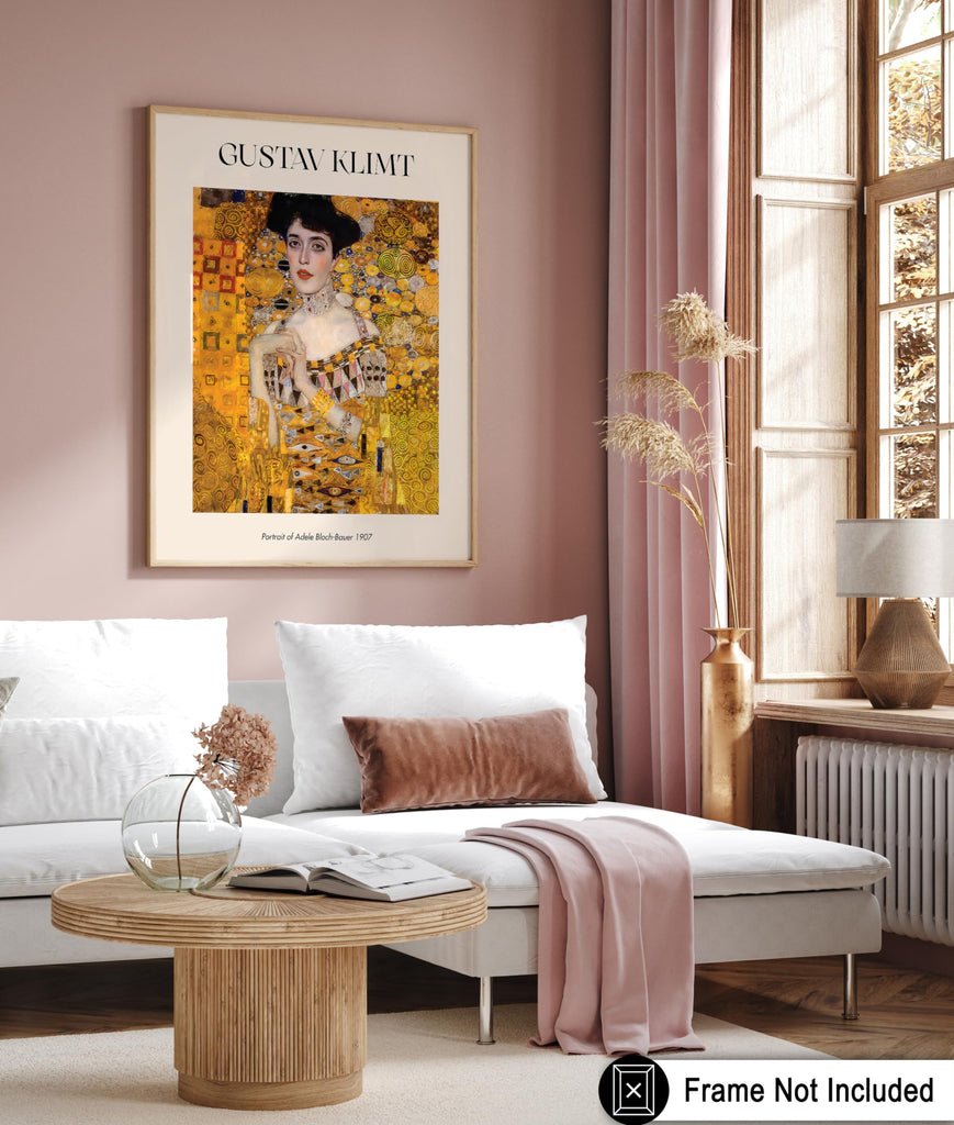 Master Gustav Klimt Poster - Judith and the Head of Holofernes Print - Symbolism Art - Gold Leaf Design - Biblical