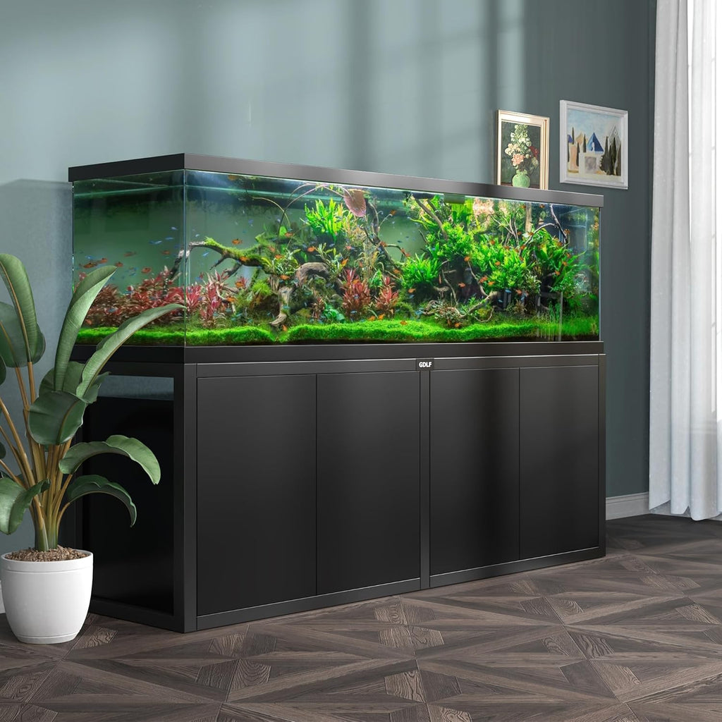125-150 Gallon Large Fish Tank Stand, Metal Aquarium Stand