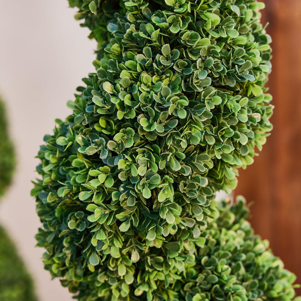 4FT Artificial Spiral Topiary Tree with Spike and UV Protection