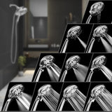Shower Head with Handheld High Pressure: INAVAMZ Hand Held Shower Head & Rain Shower Head 2-IN-1 Shower Head with 59"