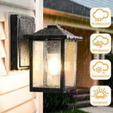 Outdoor Wall Lantern, Exterior Waterproof Wall Sconce Light Fixture
