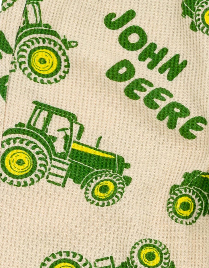 Tractor Waffle Knit Henley Hoodie and Jogger Pants Outfit Set to Little Kid Months - 5)
