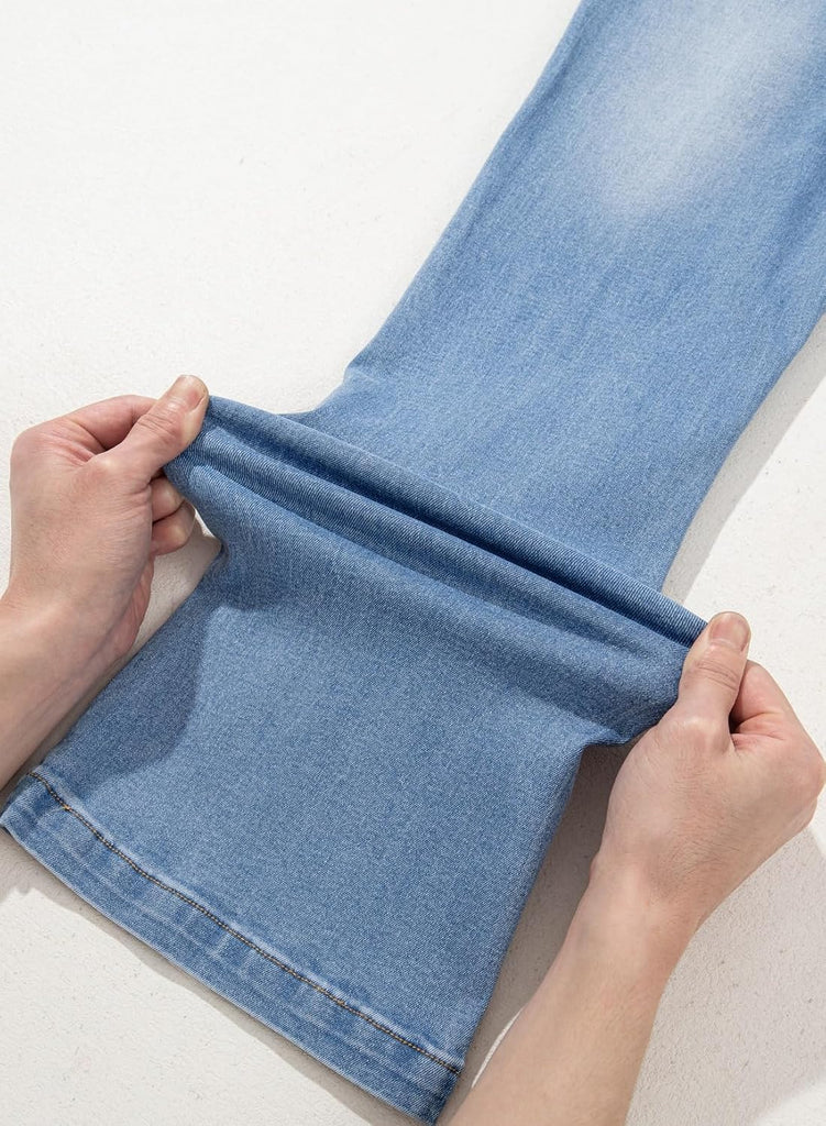 Teen Girls Wide Leg Jeans Baggy Demin Pants