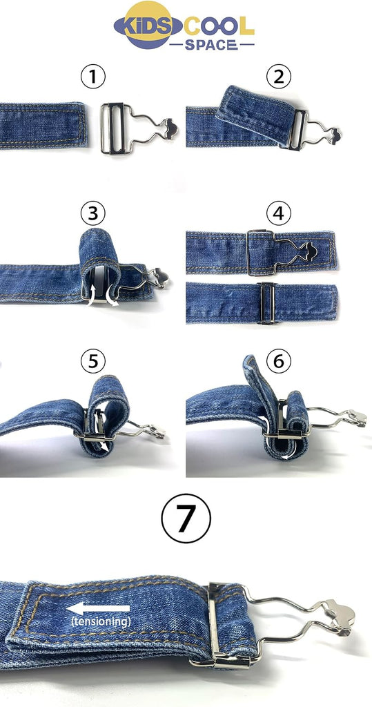 Girls Slim-fit Denim Shorts,Adjustable Straps Summer Jeans Shortalls