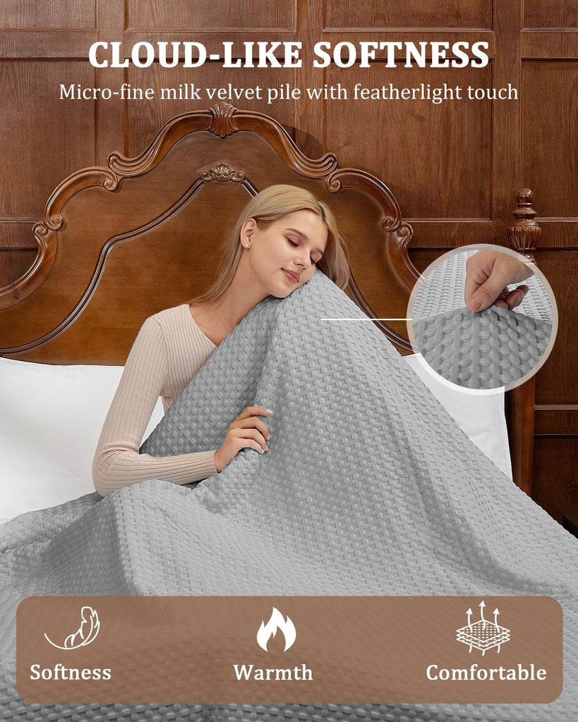 Heated Blanket with LCD Dual Controller