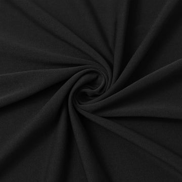 4 Way Stretch Activewear Fabric by The Yard, 100% Polyester, Soft Satiny Sheen Fabric for Swimsuit, Sport, Yoga