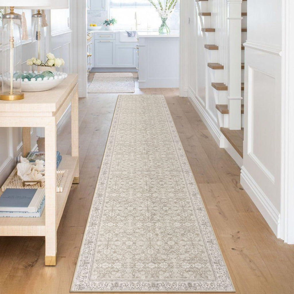 2.6x16 Washable Runner Rug, Non Slip Area Rug Kitchen