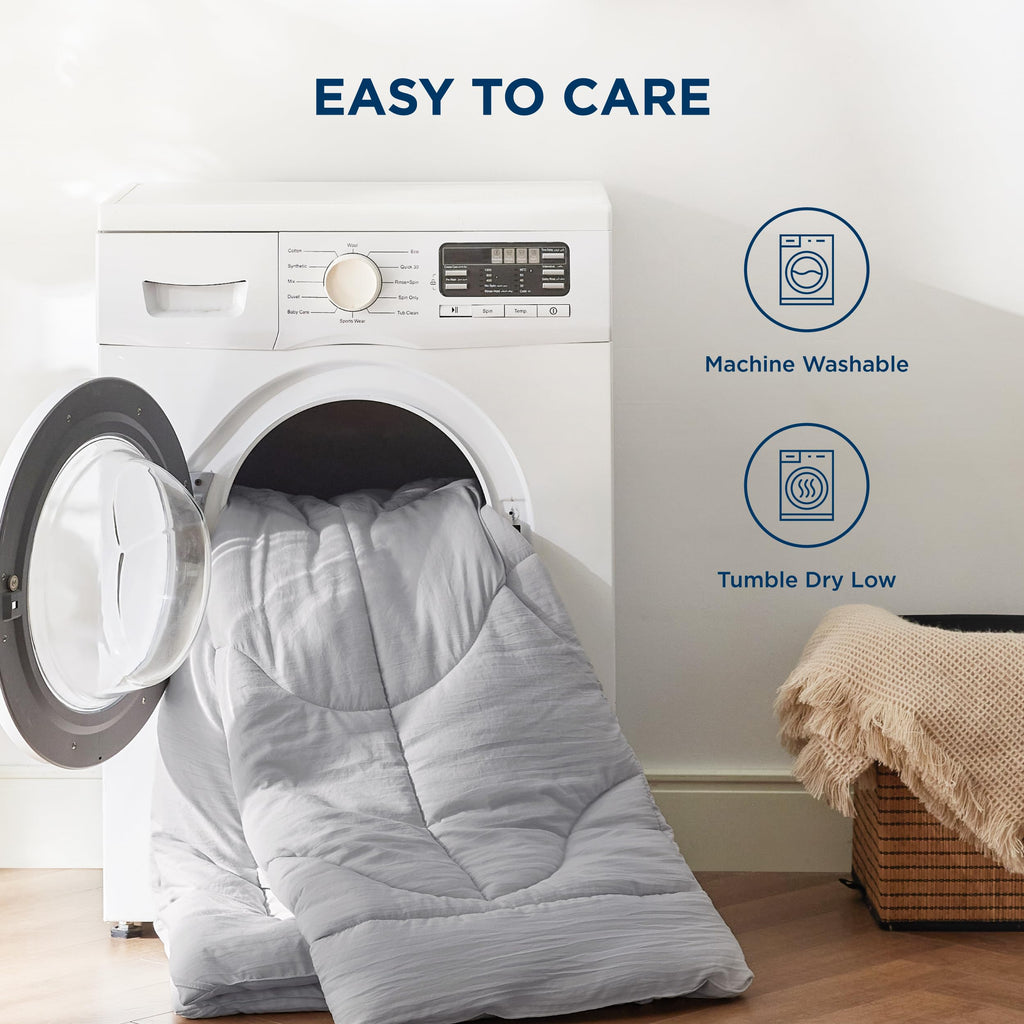 Oversized King Comforter -Duvet Insert for All Season