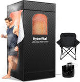 Portable Sauna for Home, Spacious Sauna Tent with 3.0L Fast-Heating Steamer Steamer & Ergonomic Chair for Full Body