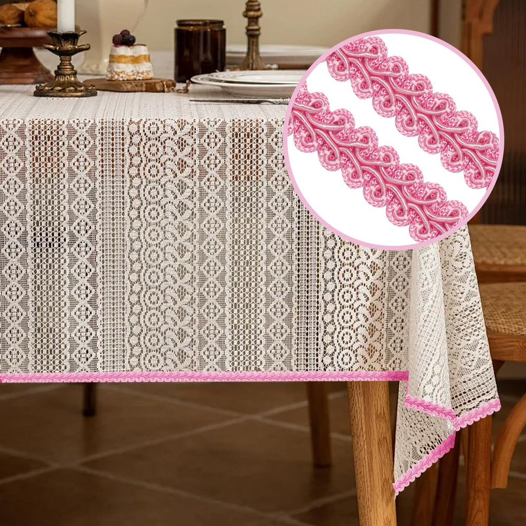 1/2 Inch Pink Gimp Braid Trim - 14 Yards