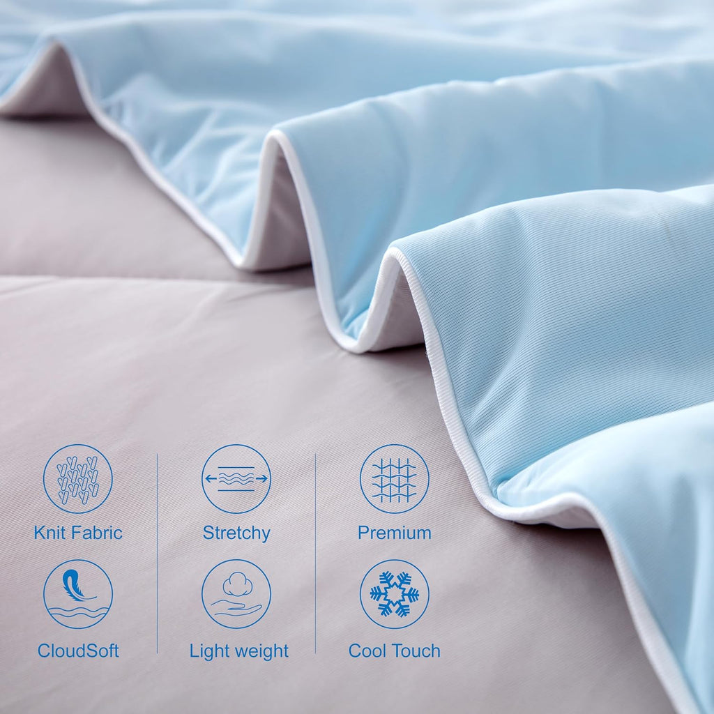 Cooling Comforter Twin - Cooling Blankets for Hot Sleepers