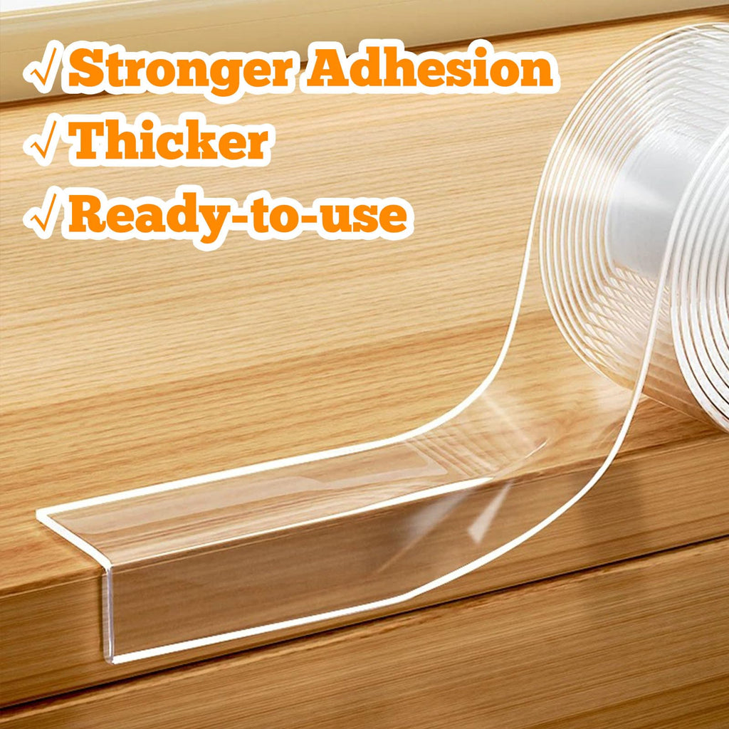 Corner Protectors Baby Proofing,Clear Edge Protector Strip,13.12 FT