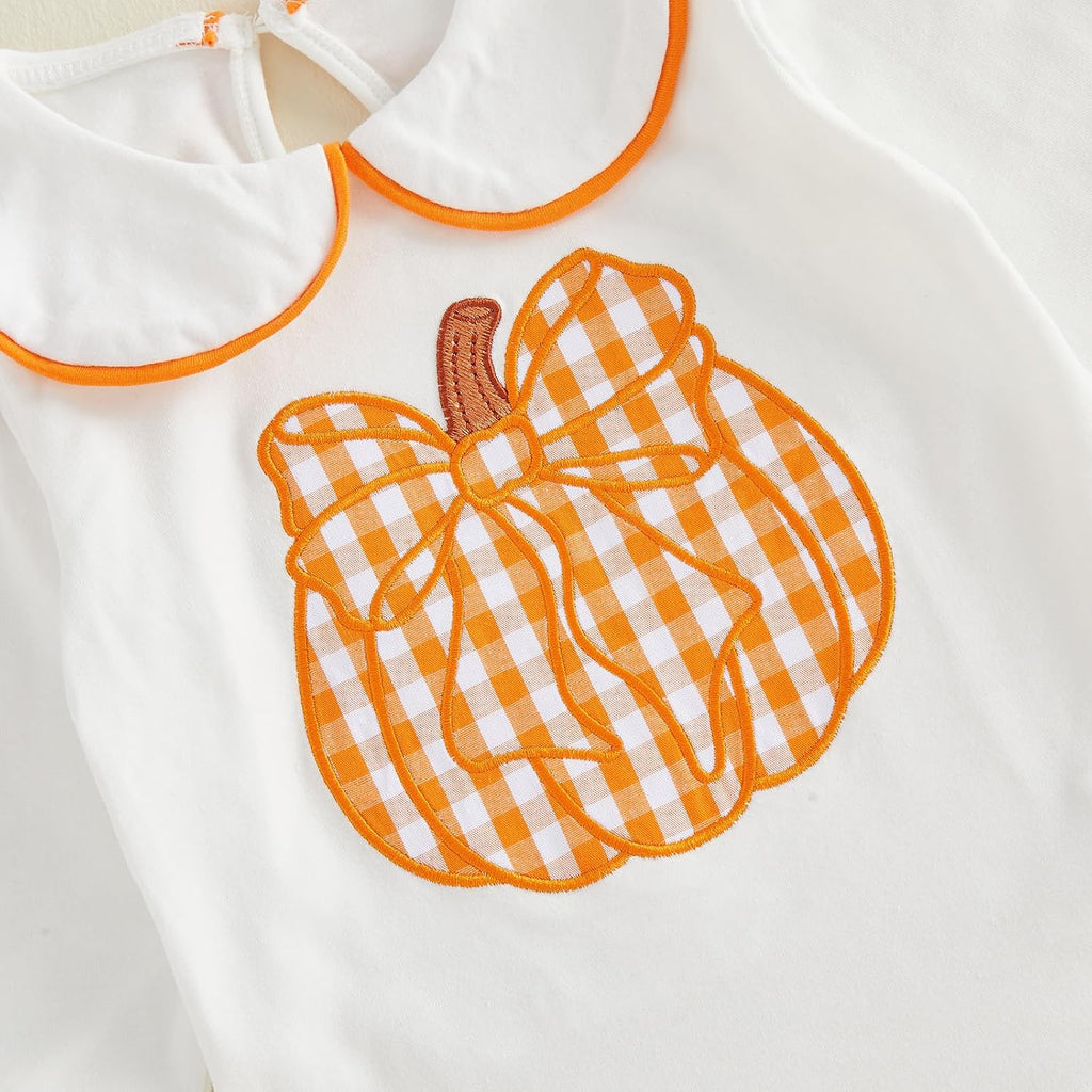 Little Toddler Girl Fall Clothes Shirts Smocked Layered Skirts Set
