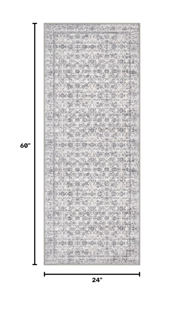 2x5 Washable Runner Rug, Non Slip Soft Area Rug Kitchen