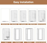 Springspa Infrared Sauna Home Sauna, Indoor Far Infrared Saunas for Home, 1 Person Canadian Hemlock Wooden Spa Room