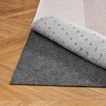Rug Pad 8 x 10 ft, Non-Slip Carpet Area Pad 0.12in Rug Mat Padding with Dual Surface Felt Cushion & Rubber Gripper