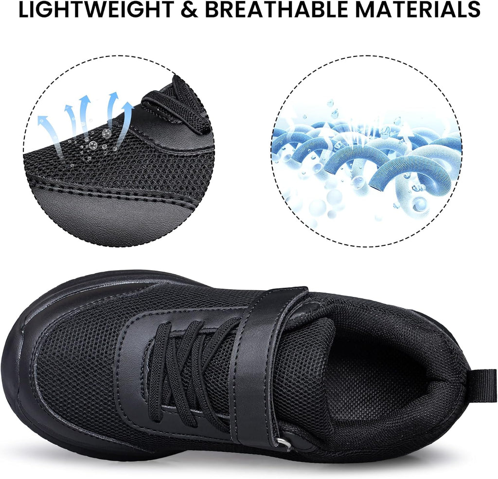 Boys Girls Sneakers Kids Shoes Lightweight Breathable Athletic Running Tennis Shoes for Toddler/Little Kid/Big Kid