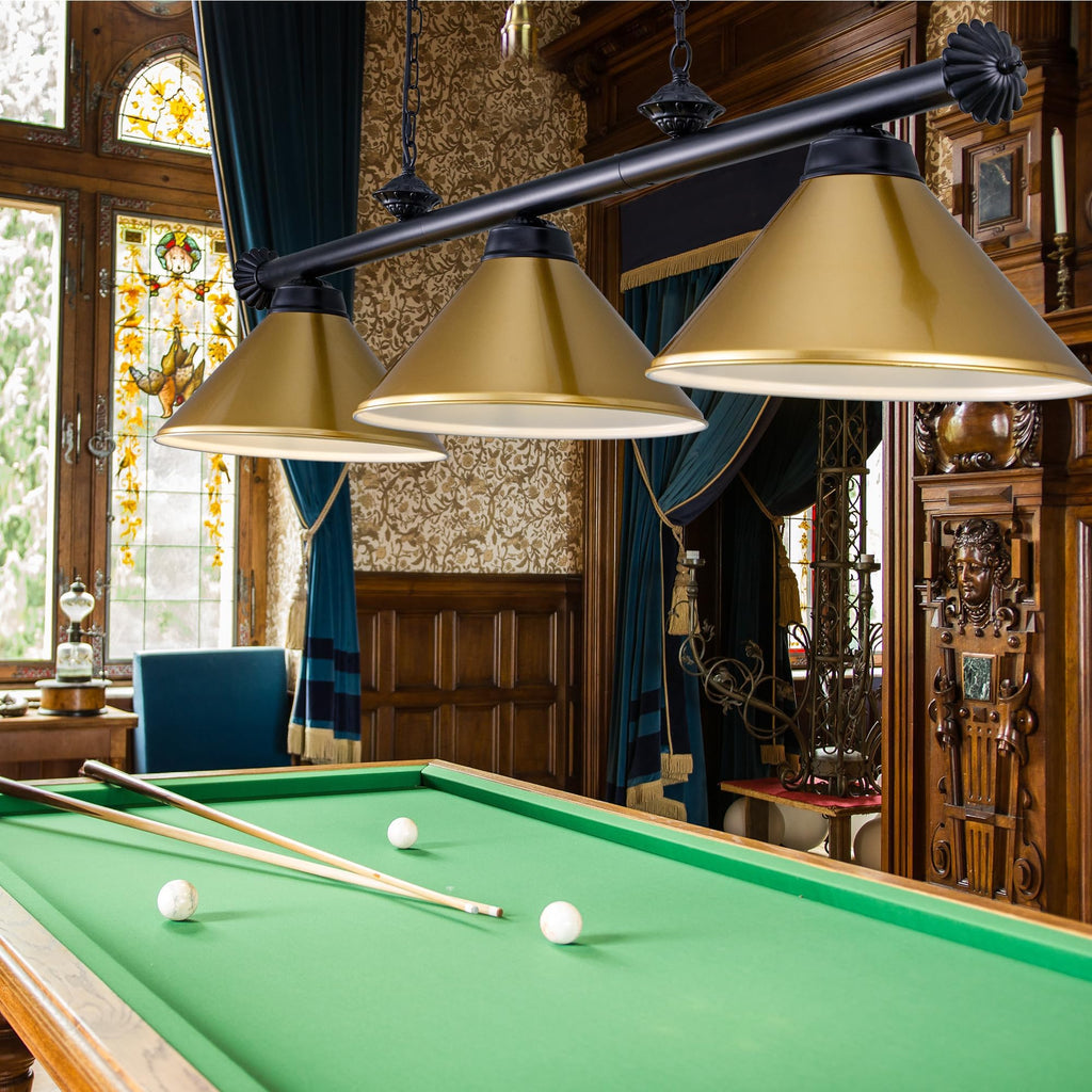 3 Light Pool Table Light, Billiard Lighting for 7' 8' Pool Table