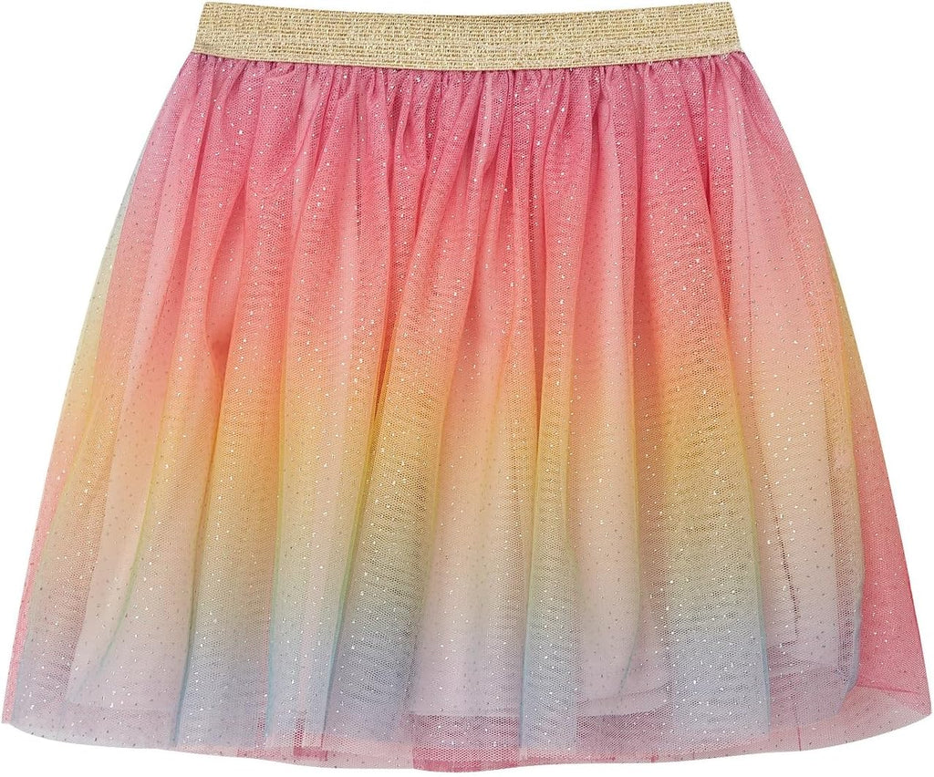 Girl's Layered Tutu Skirt Tulle Princess Sparkle Skirt