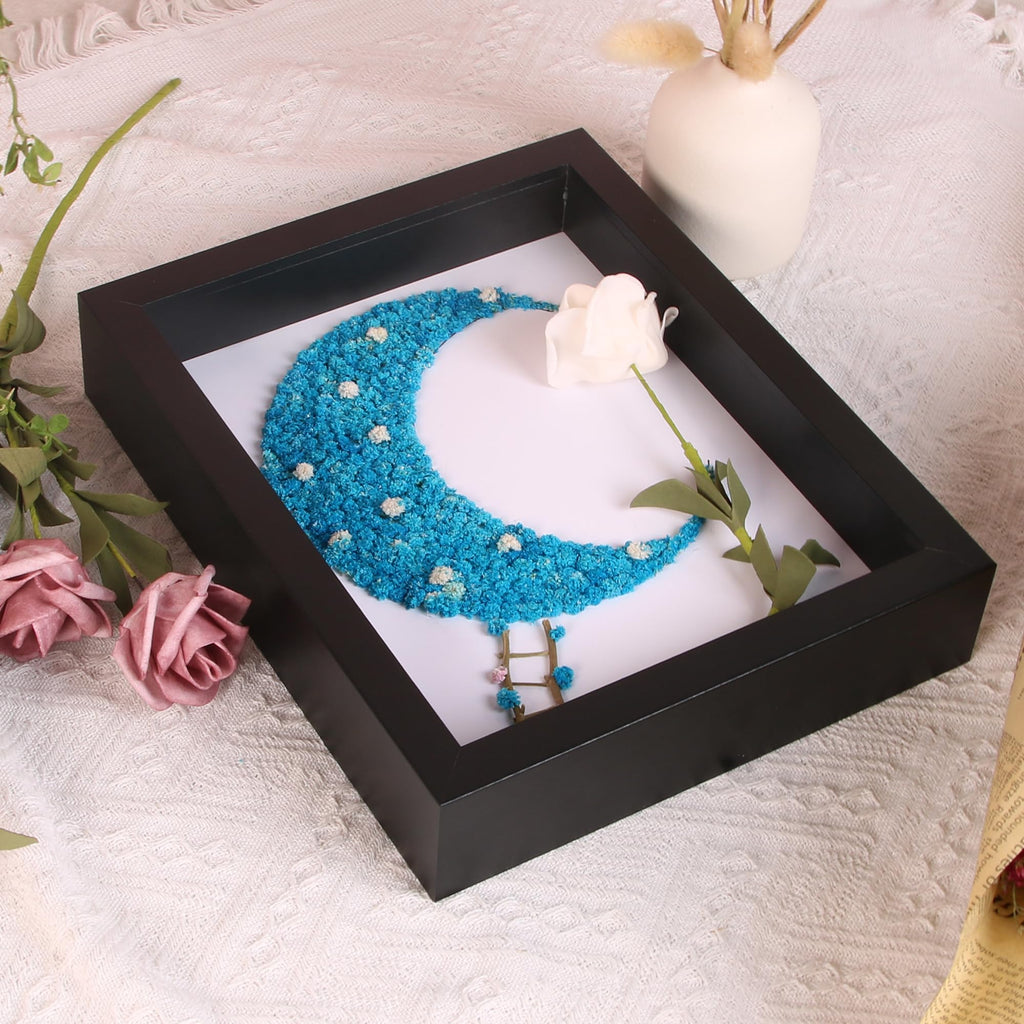 11x14 Black Wooden Shadow Box Frame, 1.2" Deep, Tempered Glass