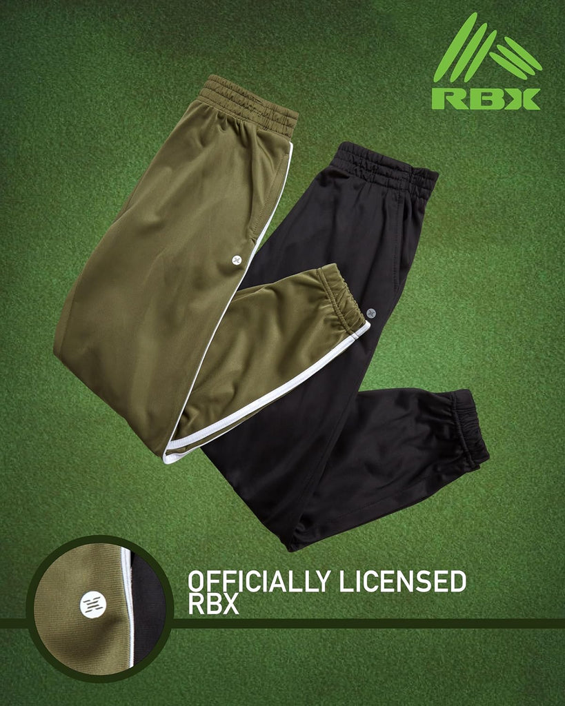 Boys Sweatpants, Pack Performance Joggers, Elastic Waist & Pockets