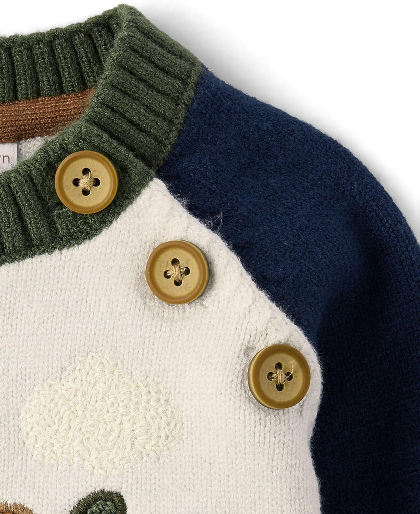 Baby Boys' And Toddler Long Sleeve Sweater and Pant, piece Outfit