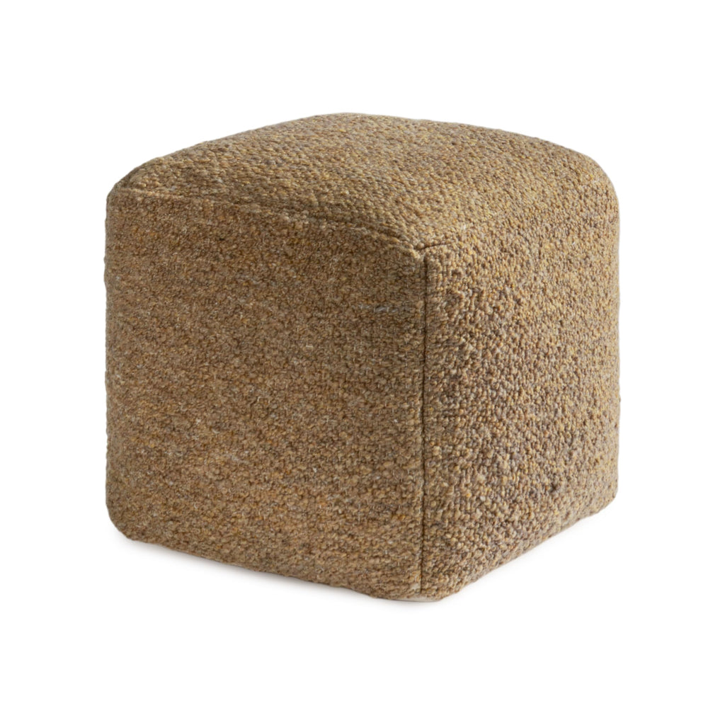 16" H x 16" W Handmade Pouf Ottoman & Couch