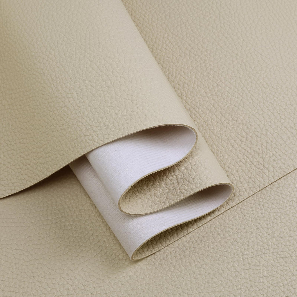 Waterproof 1.6mm Leather Sheets 54"×18" Beige