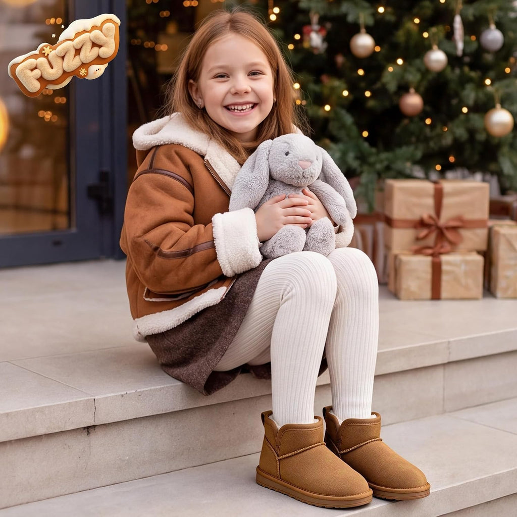 Girls Boots Kids Winter Ankle Booties