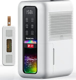 Dehumidifier for Home, Dehumidifiers for Bathroom, Bedroom, Living room, Closet with 68 OZ Water Tank