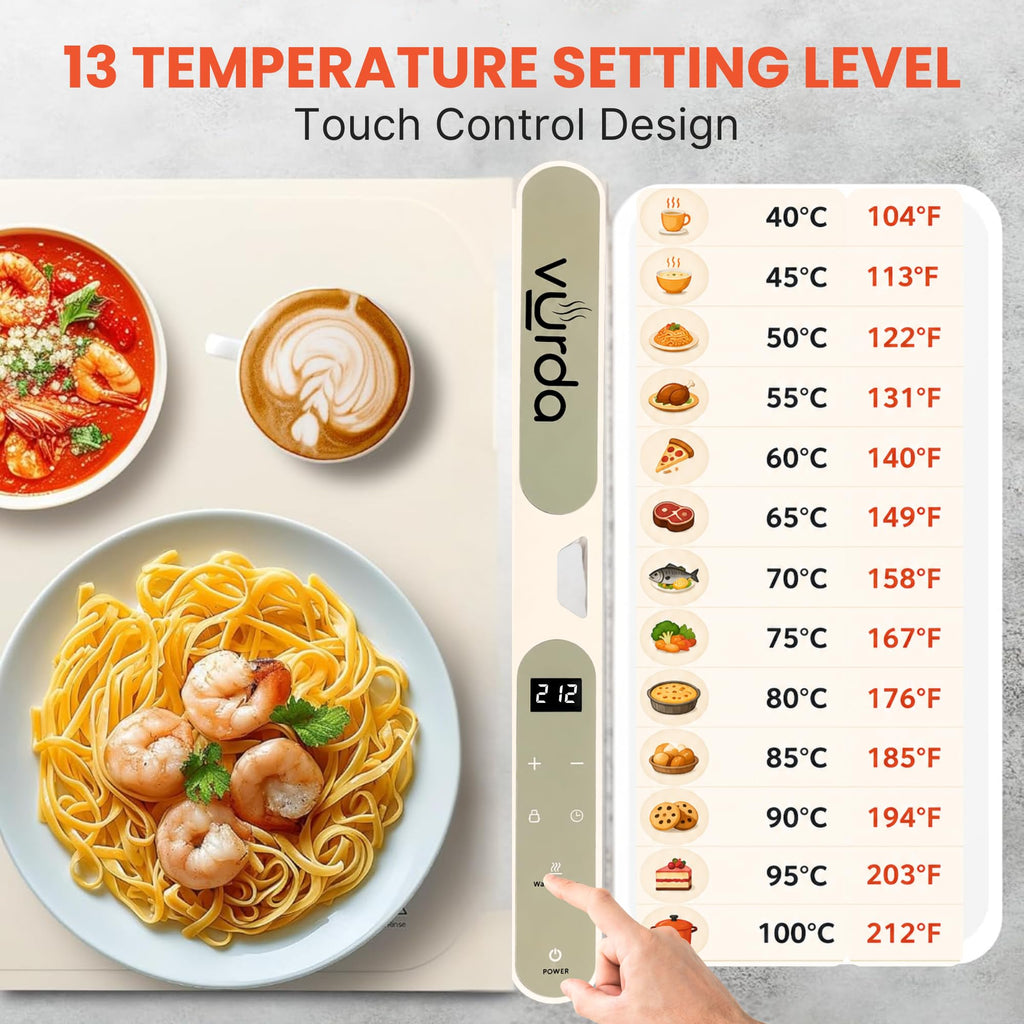 Food Warming Mat | Food Warmer for Parties & Buffets 47" X 15"