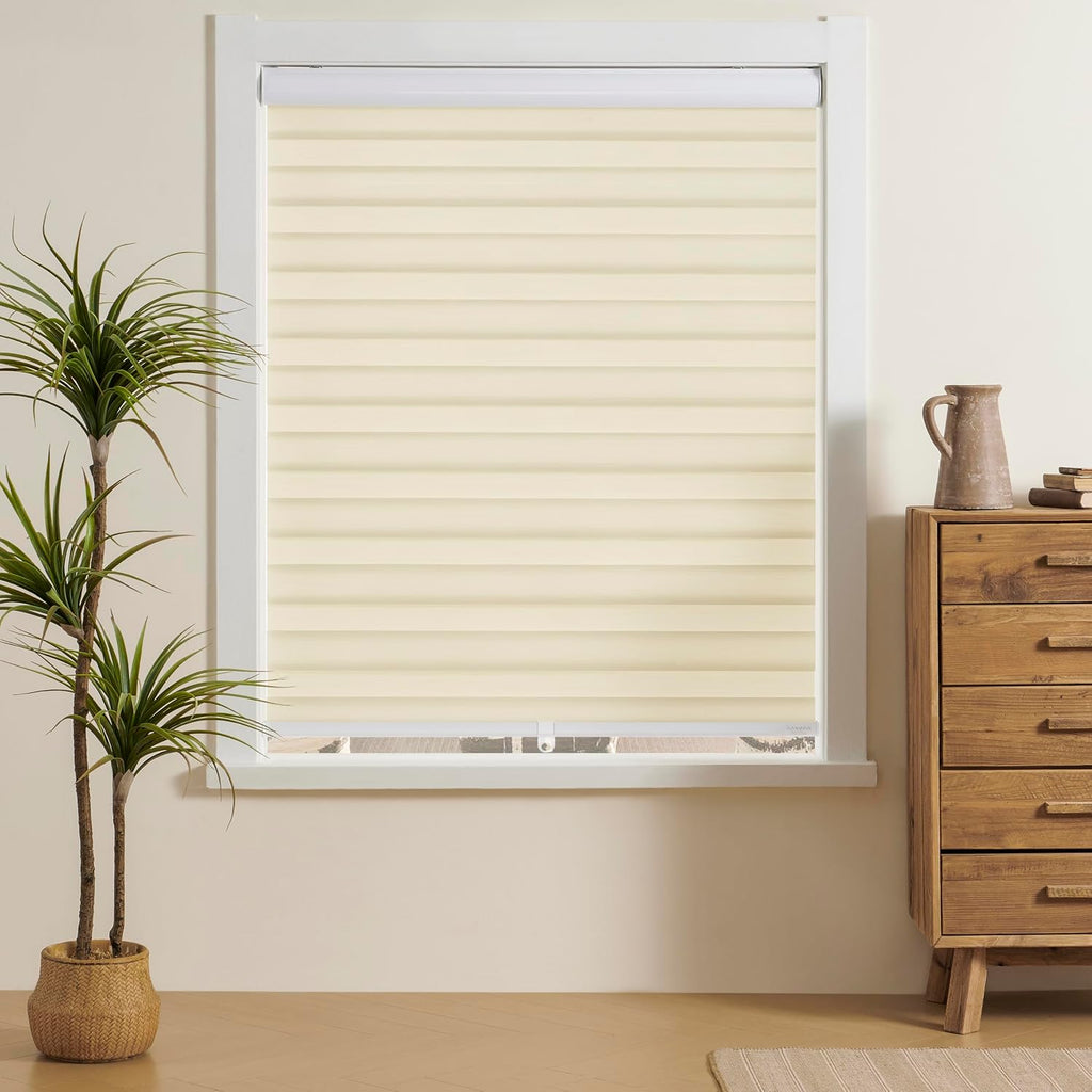 Cordless Zebra Blinds Window Blind Zebra Shade Blinds for Windows Roller Sheer Shades Privacy Light Filtering Shades