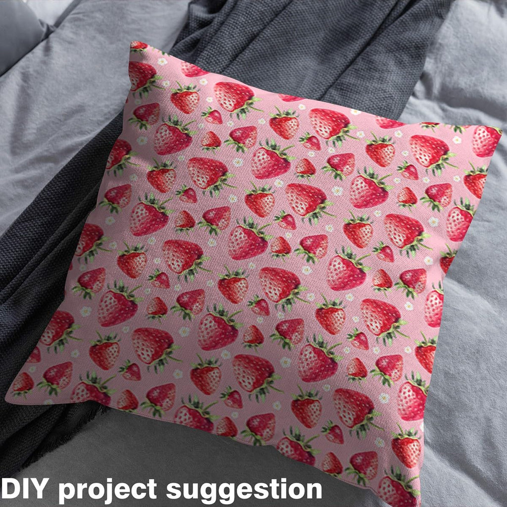 Strawberry Fabric By The Yard 5 Yards