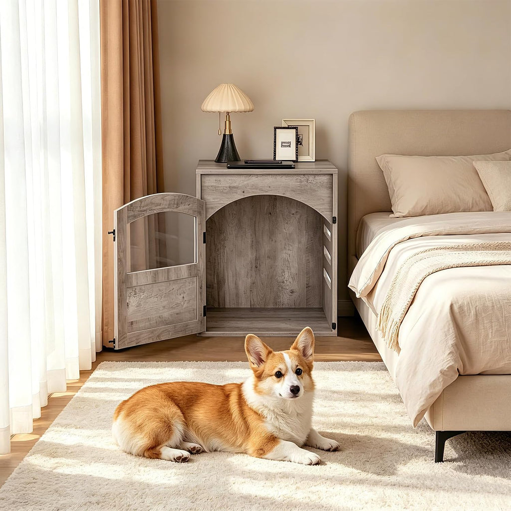 Dog Crate Furniture, Small Dog Kennel Indoor, Pet Side End Table