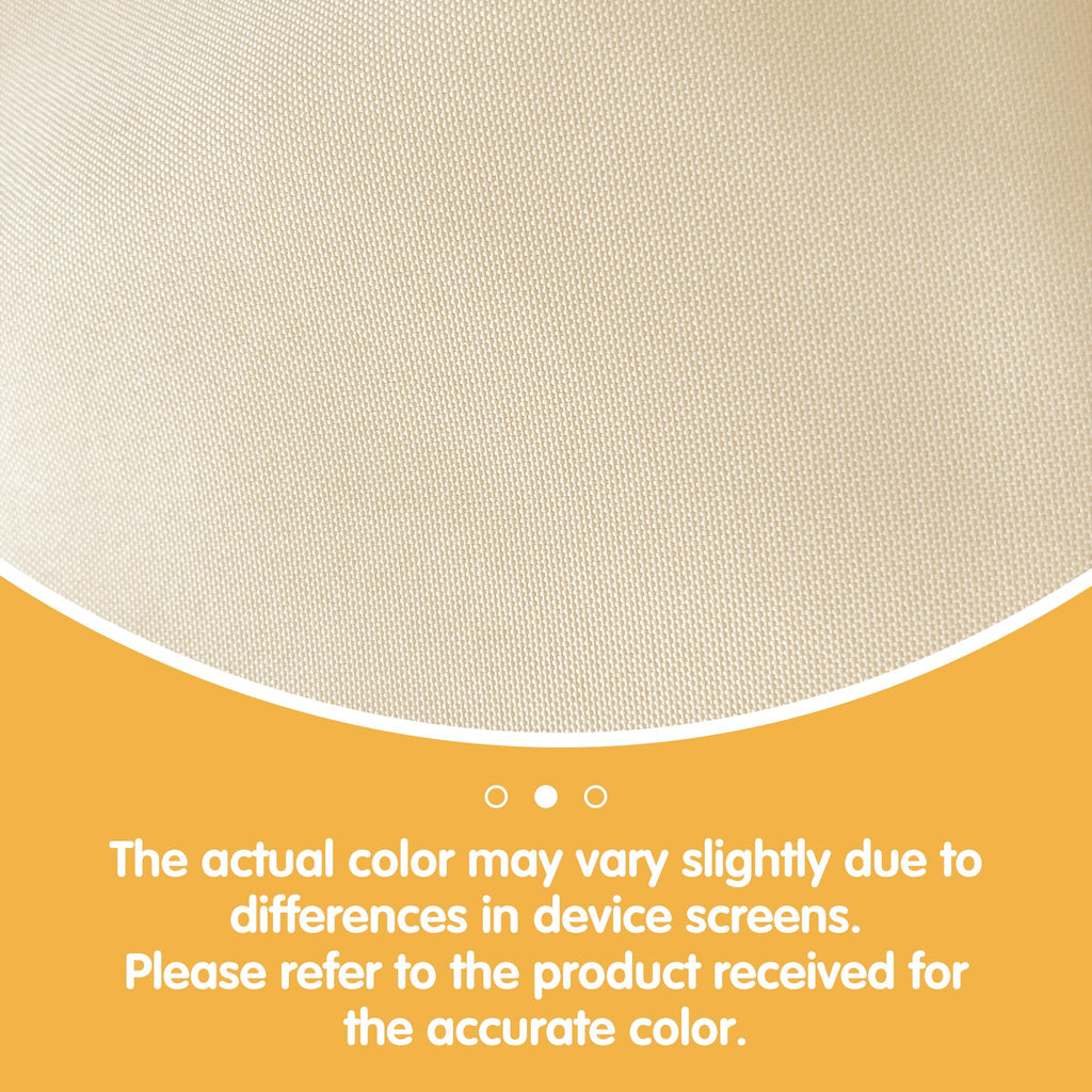 4 Pack Beige Round Tablecloths 120 Inch for 60" Tables