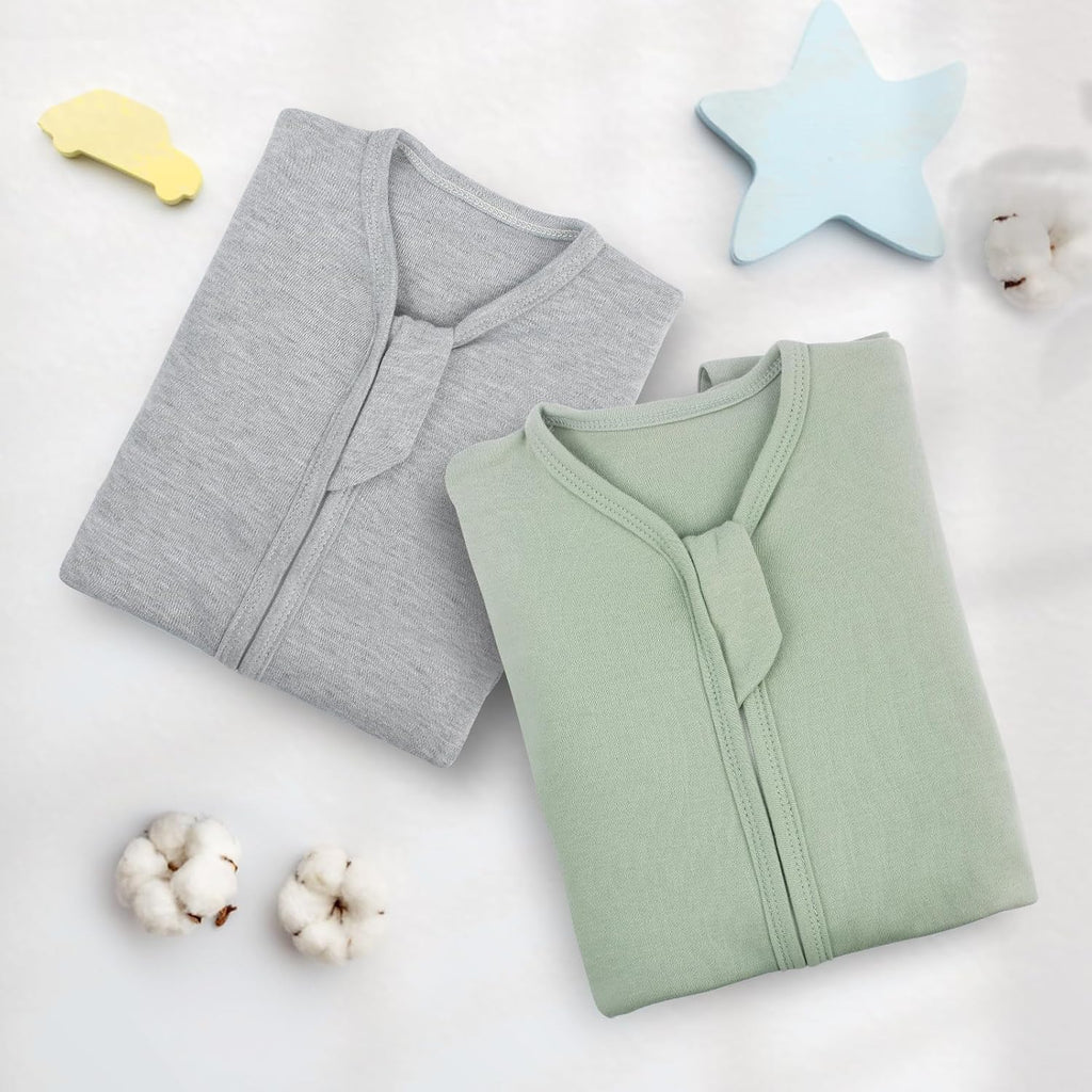 Transition Swaddle Baby Sleep Sack 3-6 Months, Newborn Sleep Swaddle Arms Up Swaddle with Mitten Cuffs, Pack Baby