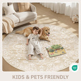 Washable Round Rug 8ft