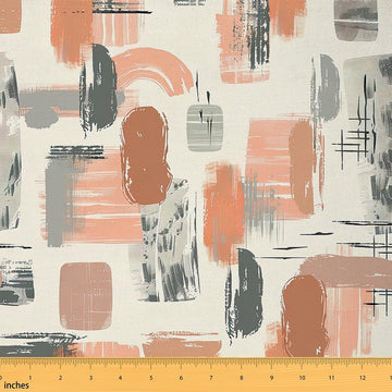 Abstract Upholstery Fabric for Chairs 10 Yard Geometric Fabric by The Yard Modern Art Fabric for Chairs Boys Girls