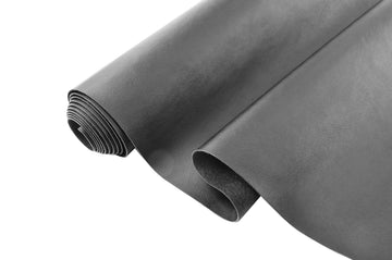 2 Yards 54" x 72" Calfskin Soft Faux Leather Fabric Black Fake Leather Fabric Upholstery Vinyl for Sofa Chairs Car