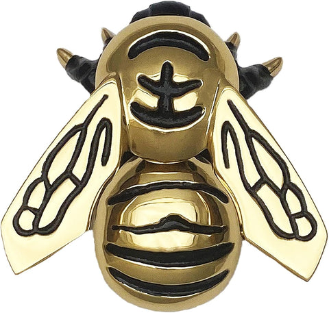 Bumblebee Door Knocker - Brass (Standard Size)