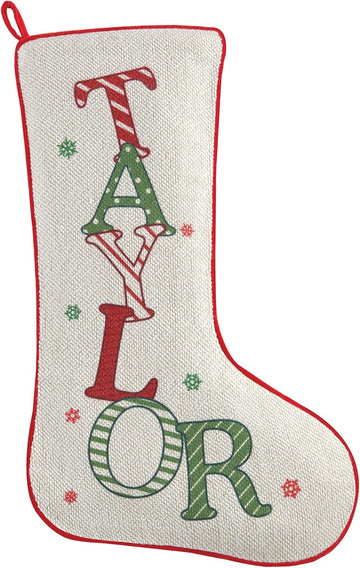 Personalized - Festive Name - for Family - Light Design