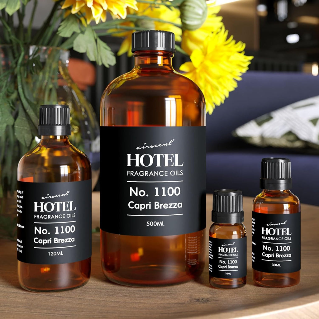 Capri Brezza Volcano-Inspired Diffuser Oil No. 1100-120 mL - Set of 4