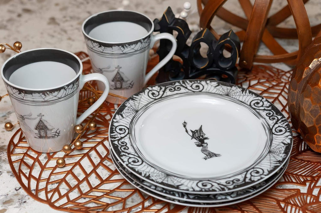 The Nightmare Before Christmas Piece Dinnerware Set | Ceramic Dish Set
