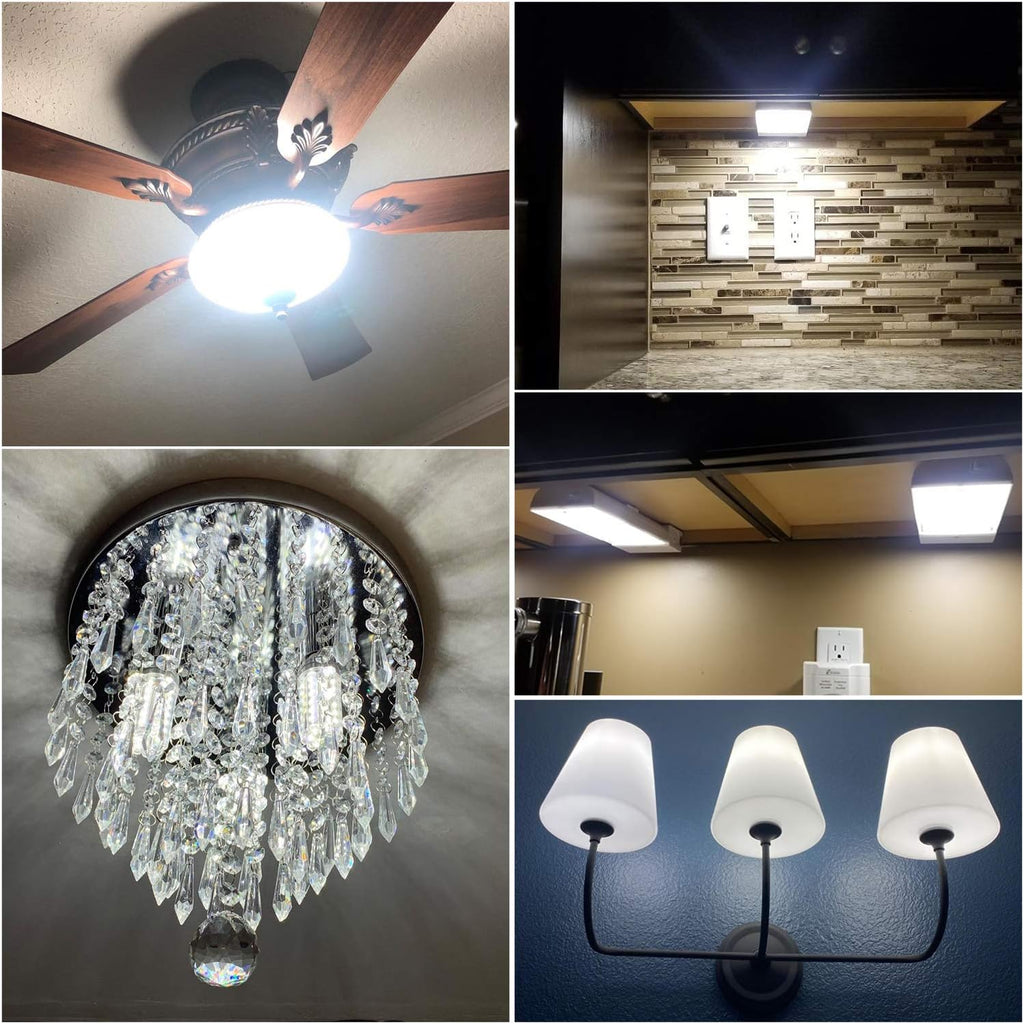 LED Light Bulb 100w Equivalent 1200 Lumen 6000K Cool Daylight White 12W LED Super Bright Bulb E26 Base Non-Dimmable