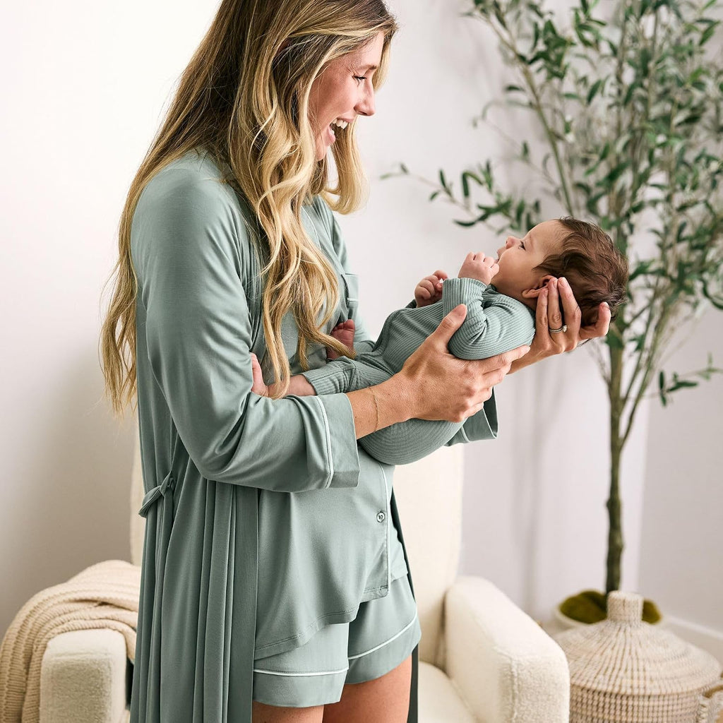 Pajamas, Viscose from Bamboo Baby Pajamas, Boys & Girls & Sleepers, Way Zipper PJs
