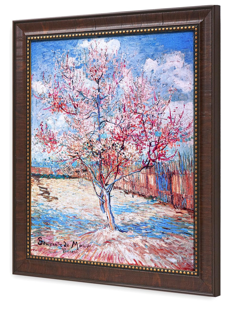 Vincent Van Gogh Wall Art Framed, Flowering Orchards, 19x23''