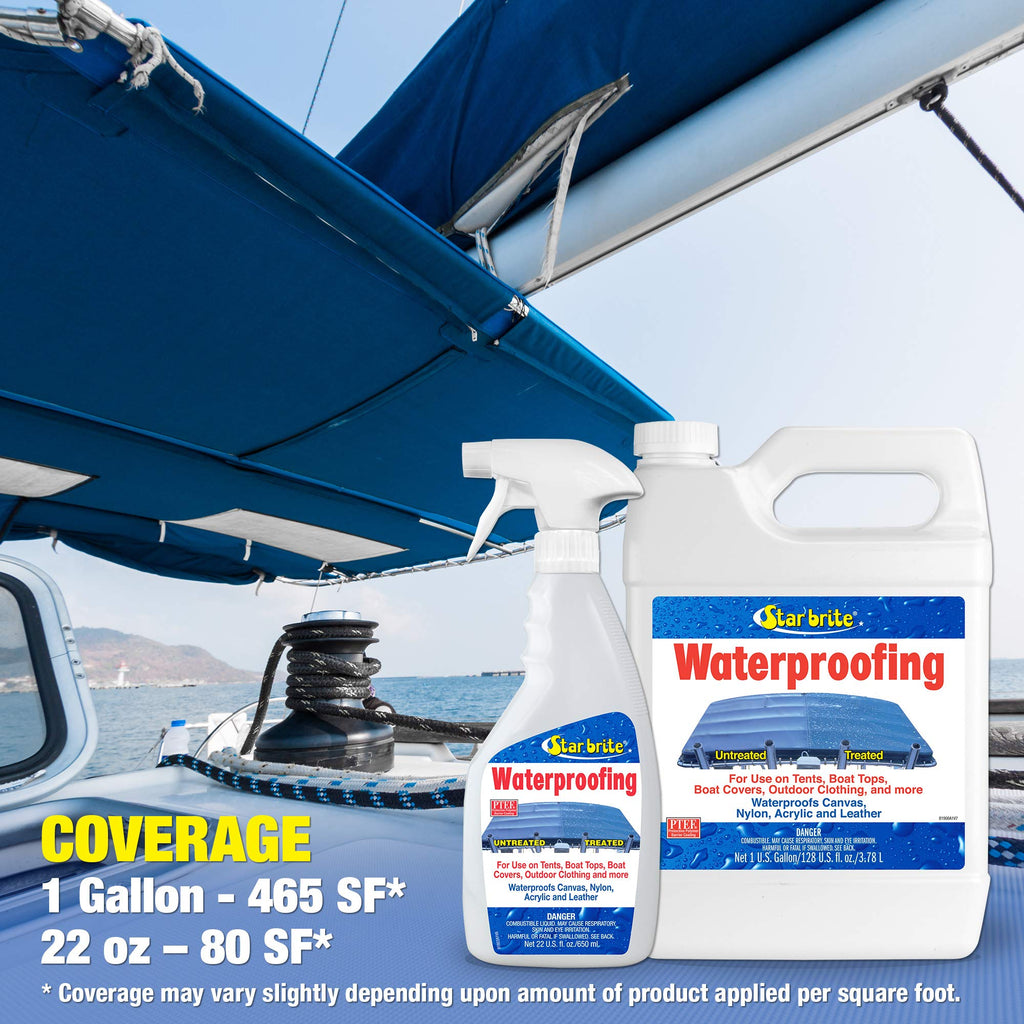 Fabric Waterproofer with Stain Repellent and UV Protection - 1 Gallon